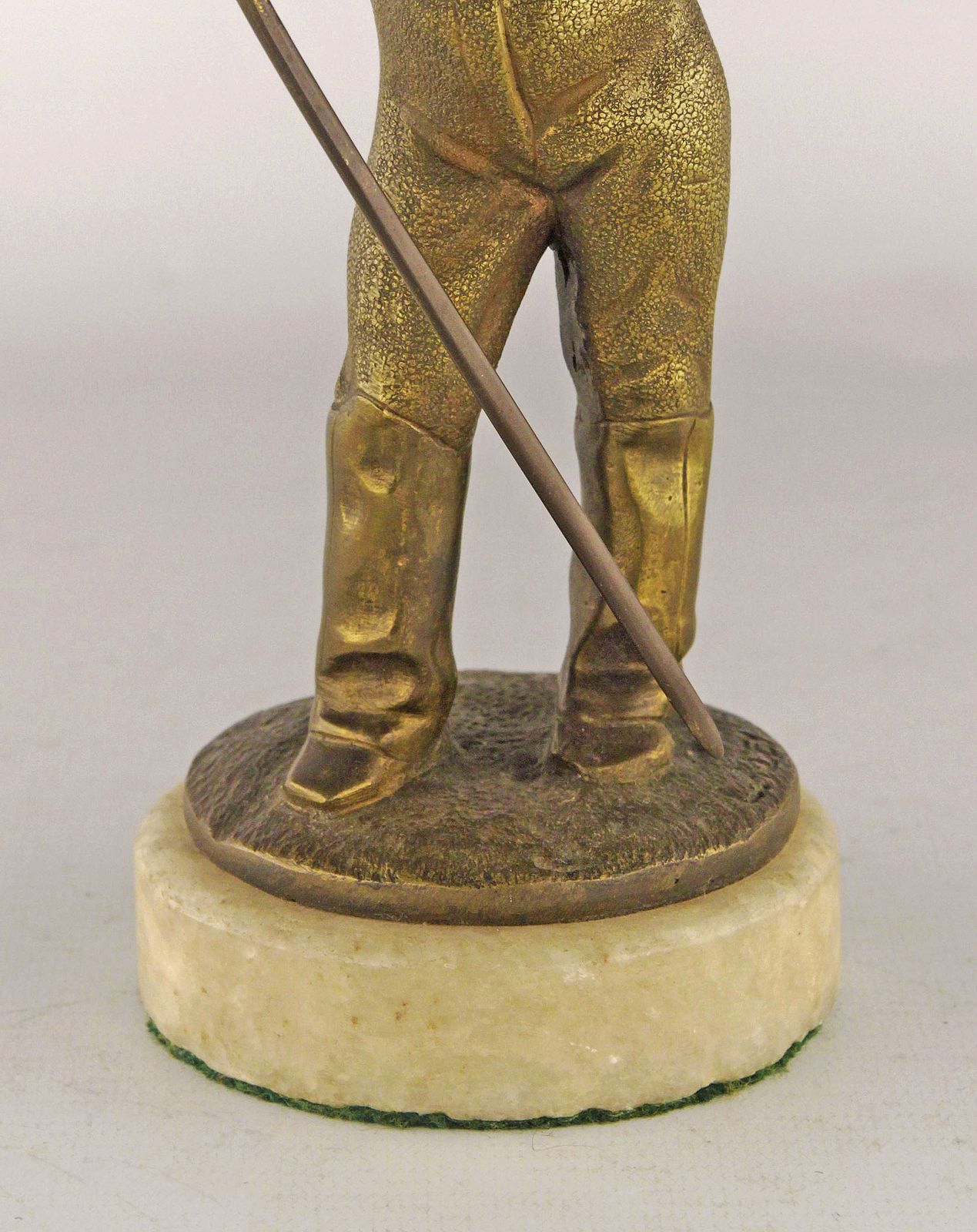 Late 19th Century French Bronze Sculpture Of A Boy With A Sword By Louis Kley photo 975.0
