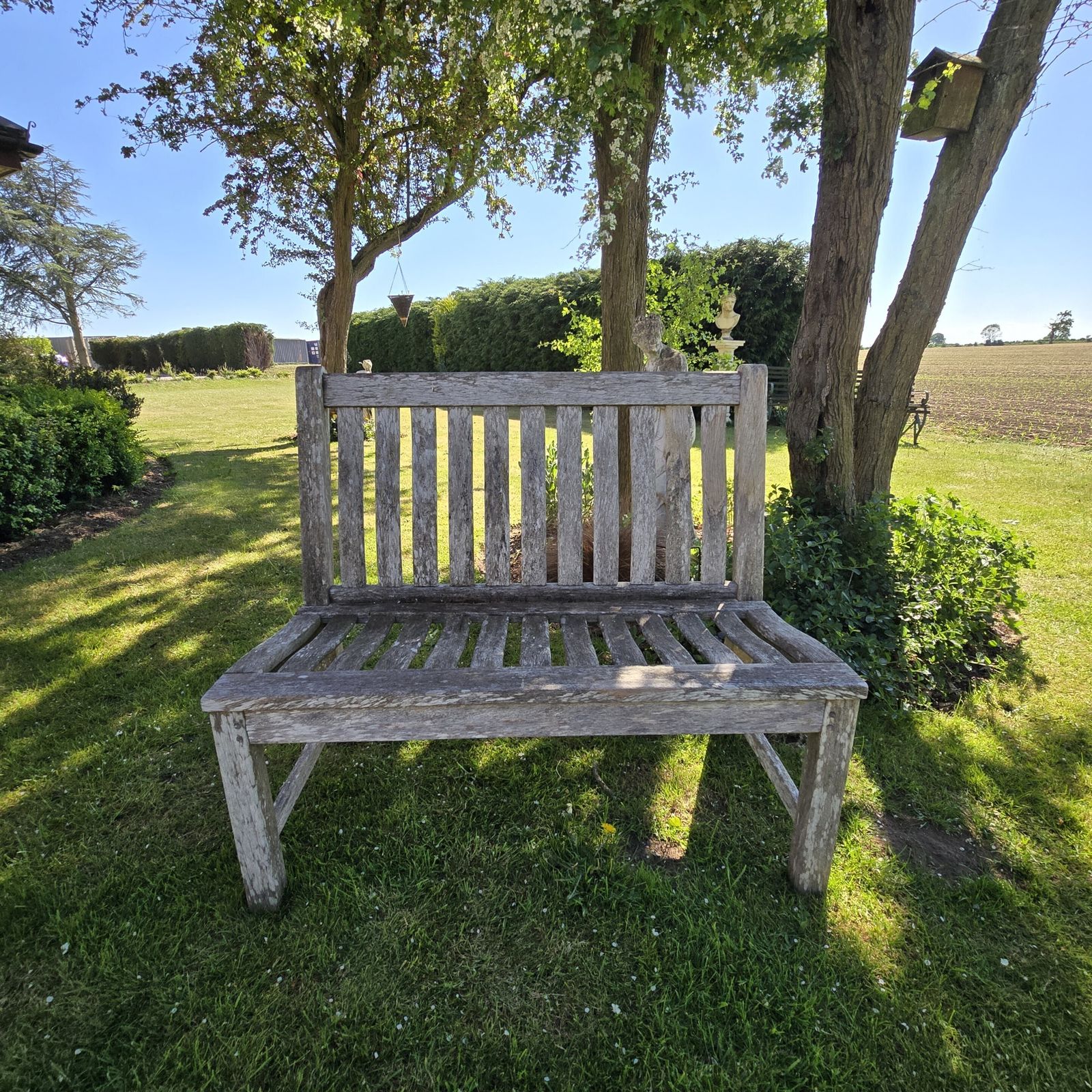 Well Weathered/Silvered Garden  Bench photo for sale