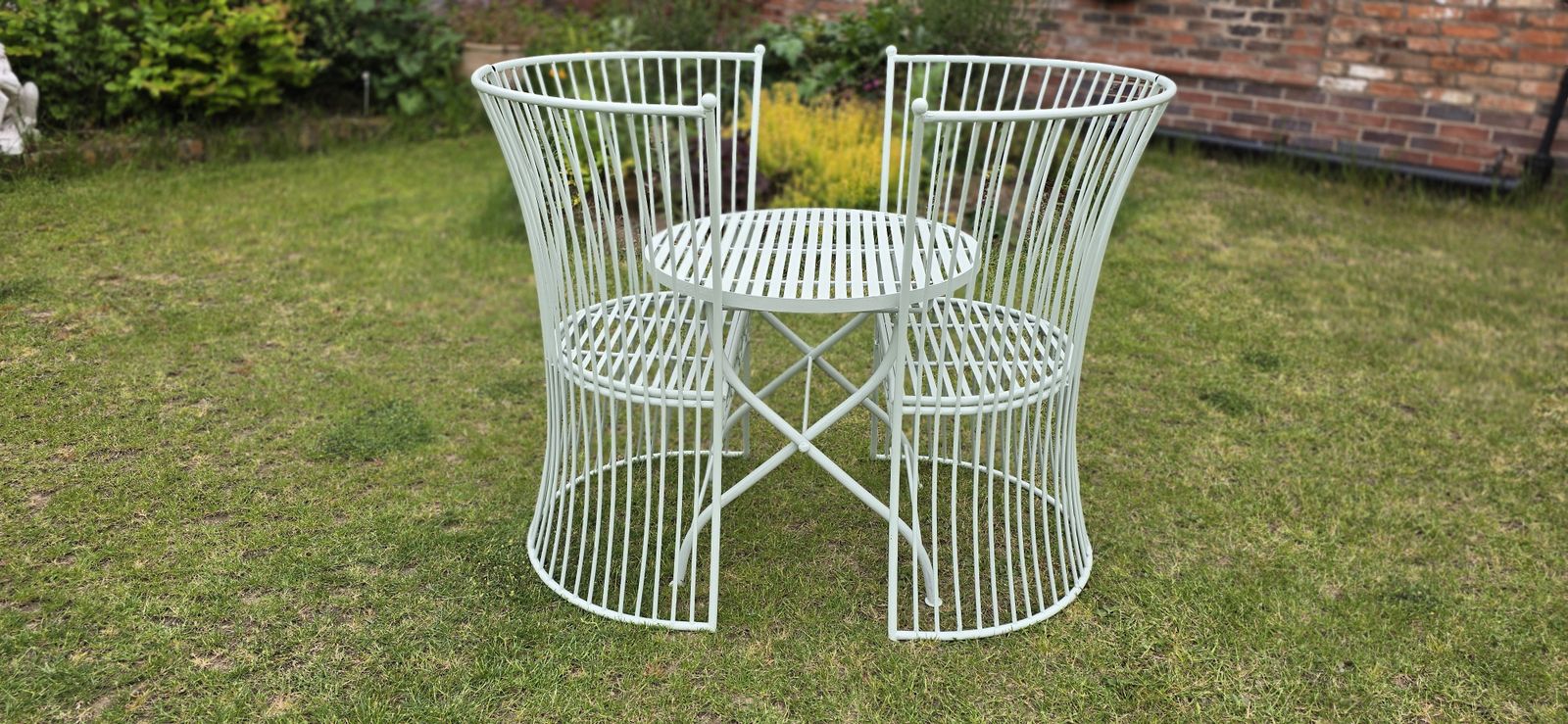 Super Art  Deco Cast Iron Patio Set photo buy