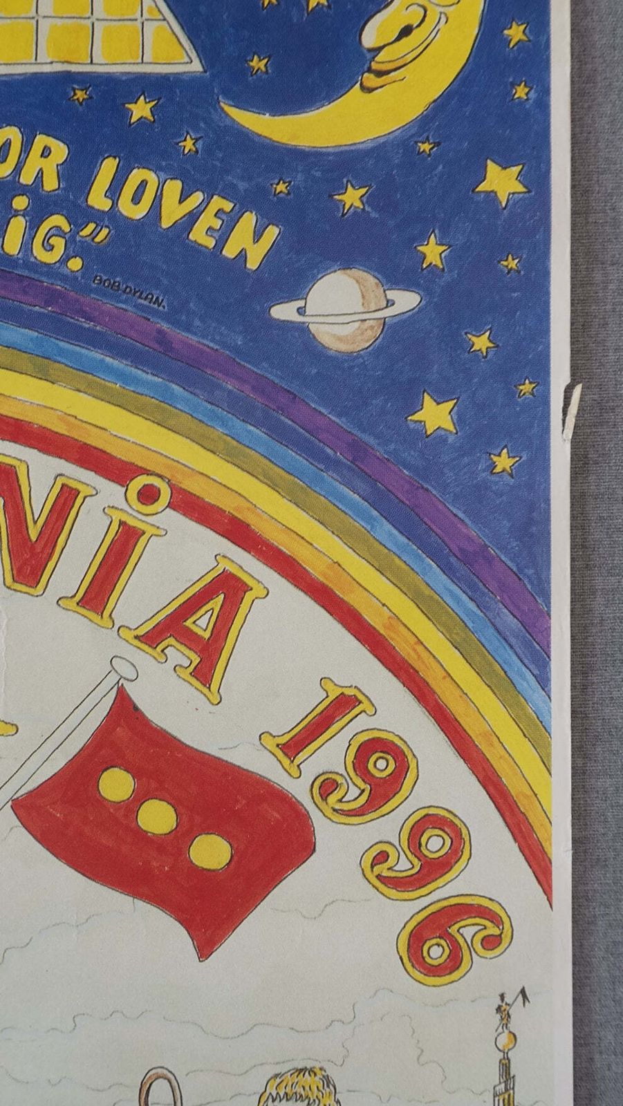 1996 Christiania 25th Anniversary   Original Vintage Poster photo for sale
