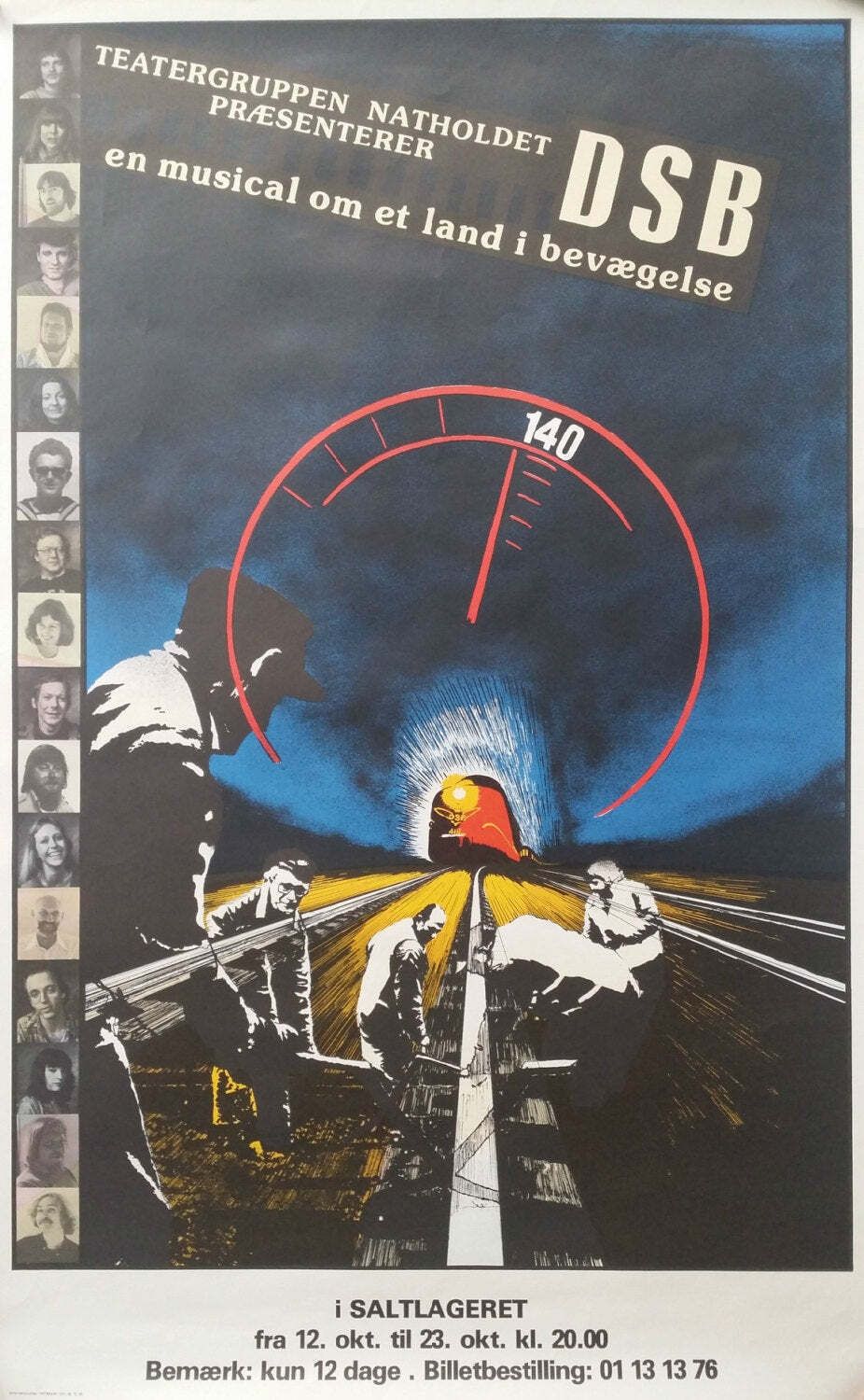 1970s A Country In Motion Musical   Original Vintage Poster