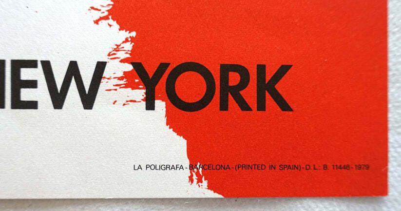 1979 Guinovart Rizzoli Gallery New York Exhibition Poster   Original Vintage Poster photo for sale
