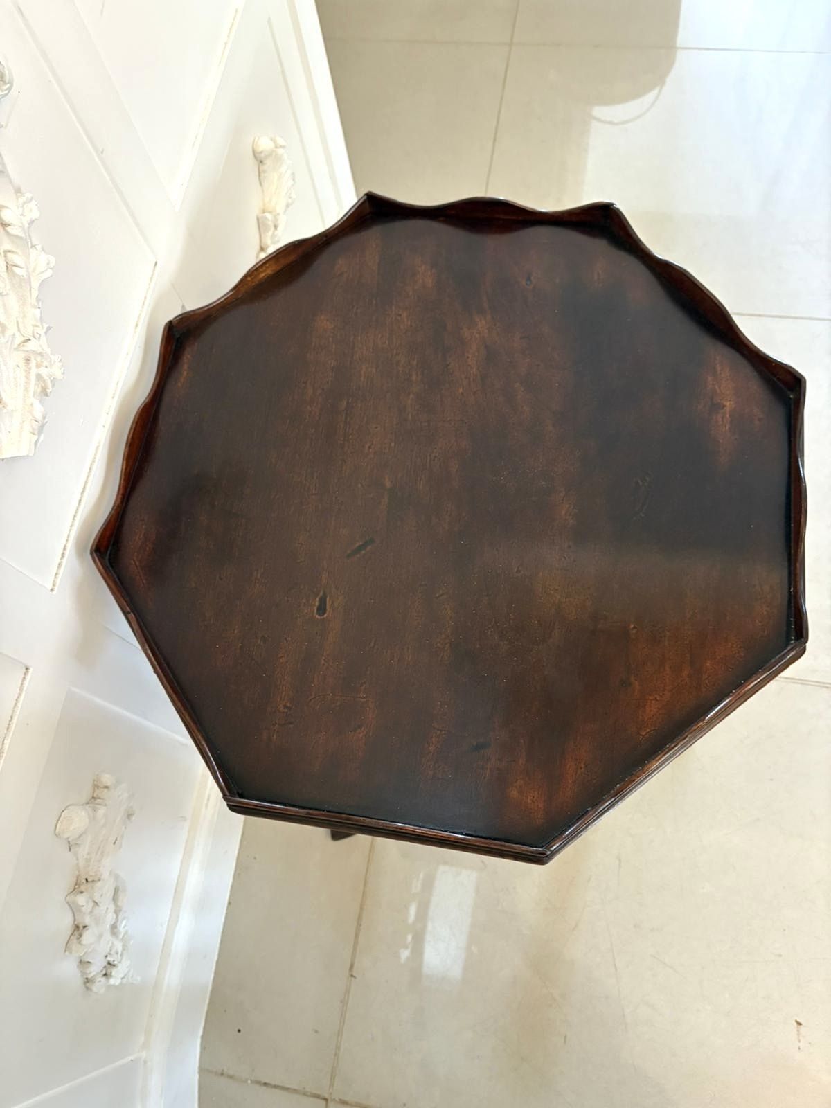 Antique 19th Century Quality Mahogany Coffee Table photo furniture