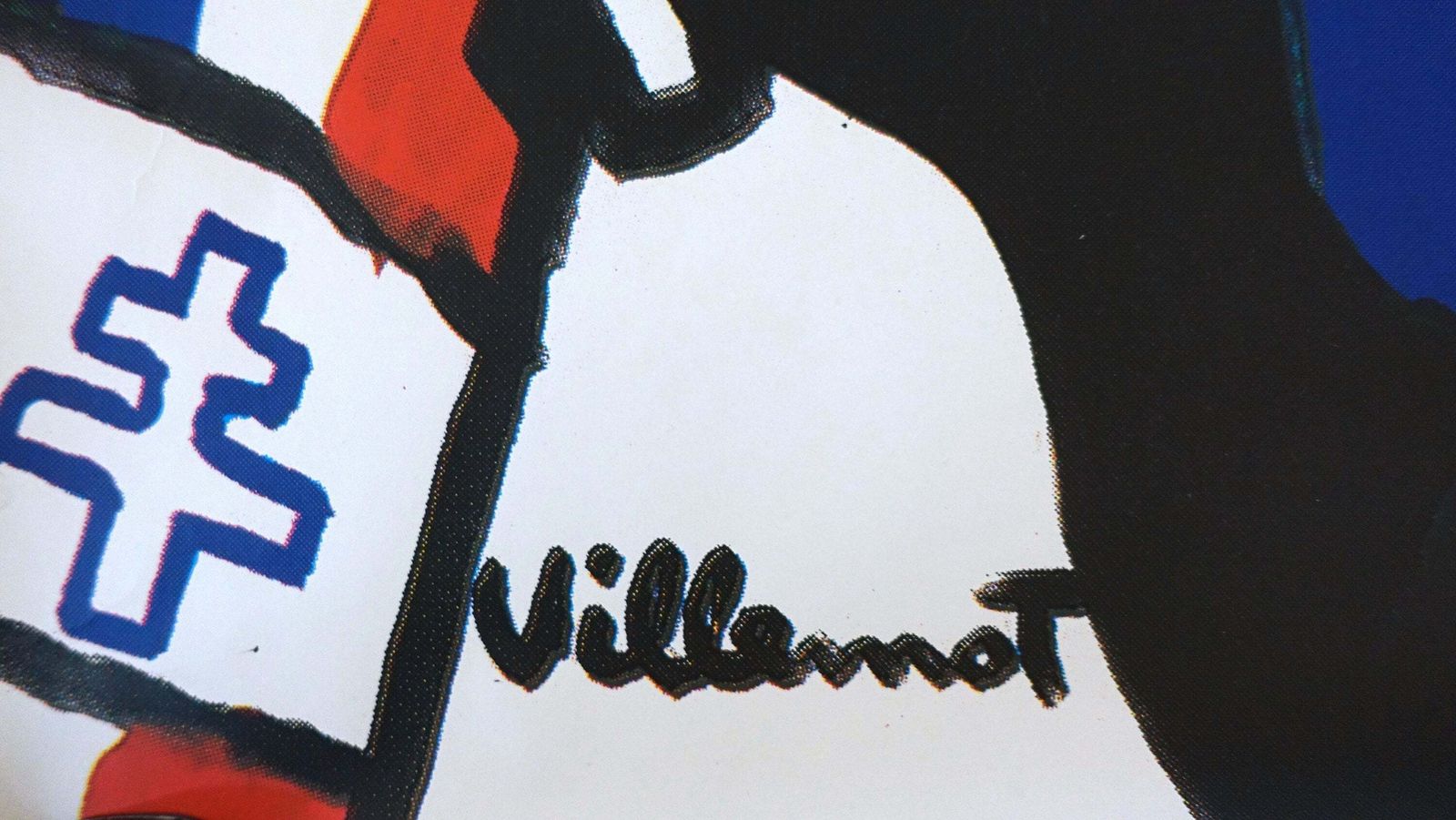 1984 Leclerc Et La Liberation De Paris By Bernard Villemot   Original Vintage Poster photo Art