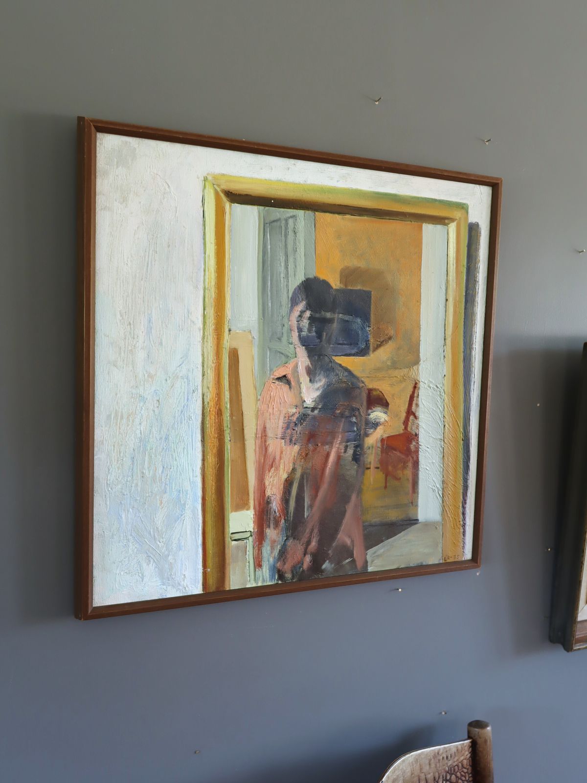 What The Mirror Saw, Oil Painting photo Art