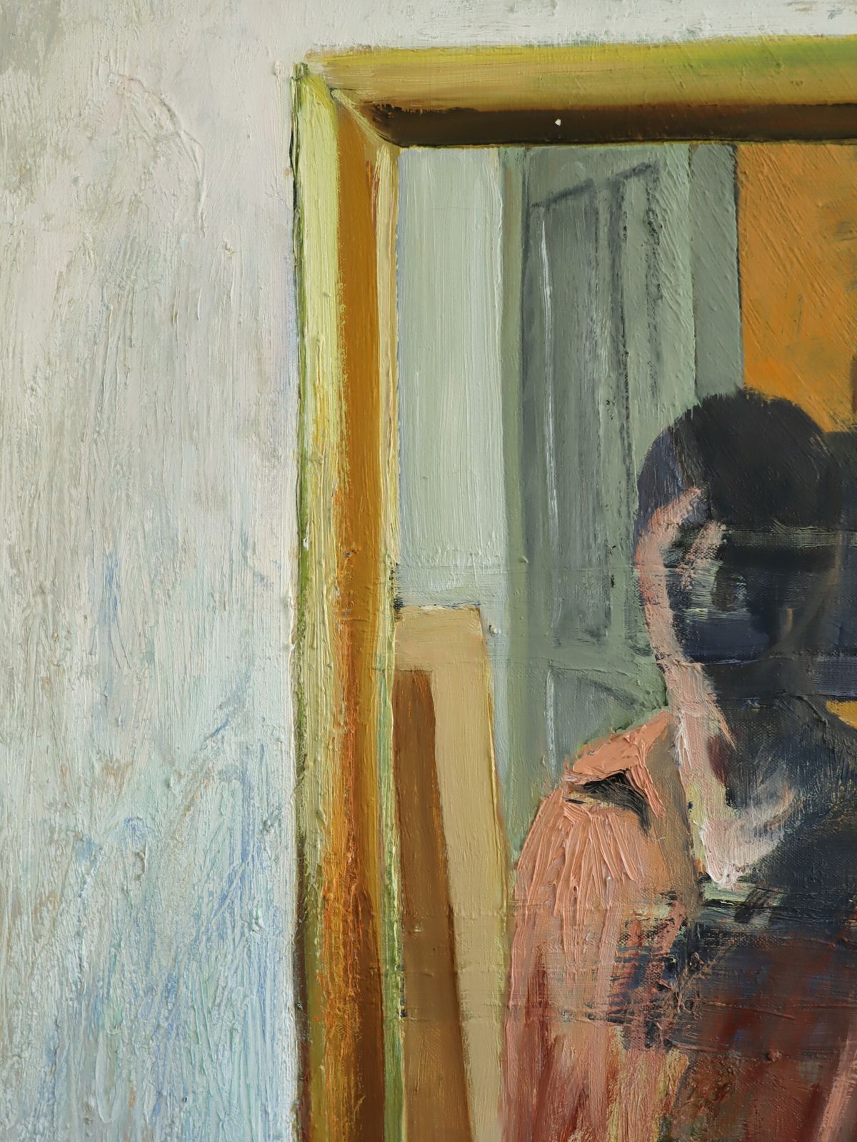 photo for sale What The Mirror Saw, Oil Painting