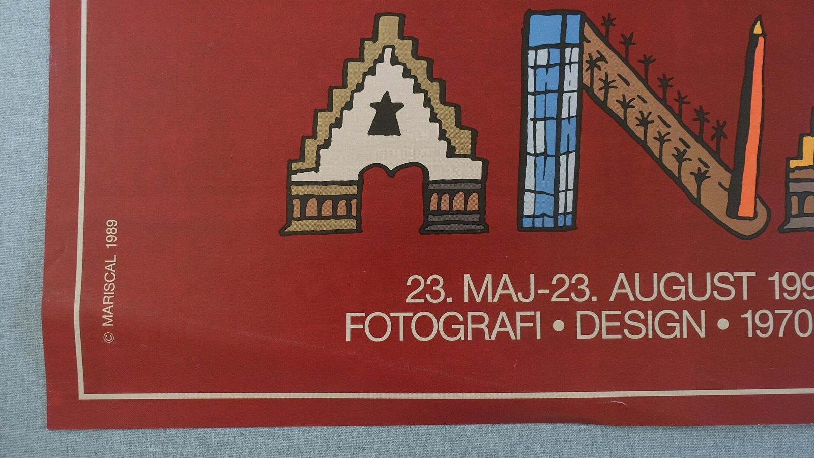 1992 Spanish Exhibition On Louisiana   Original Vintage Poster photo Art
