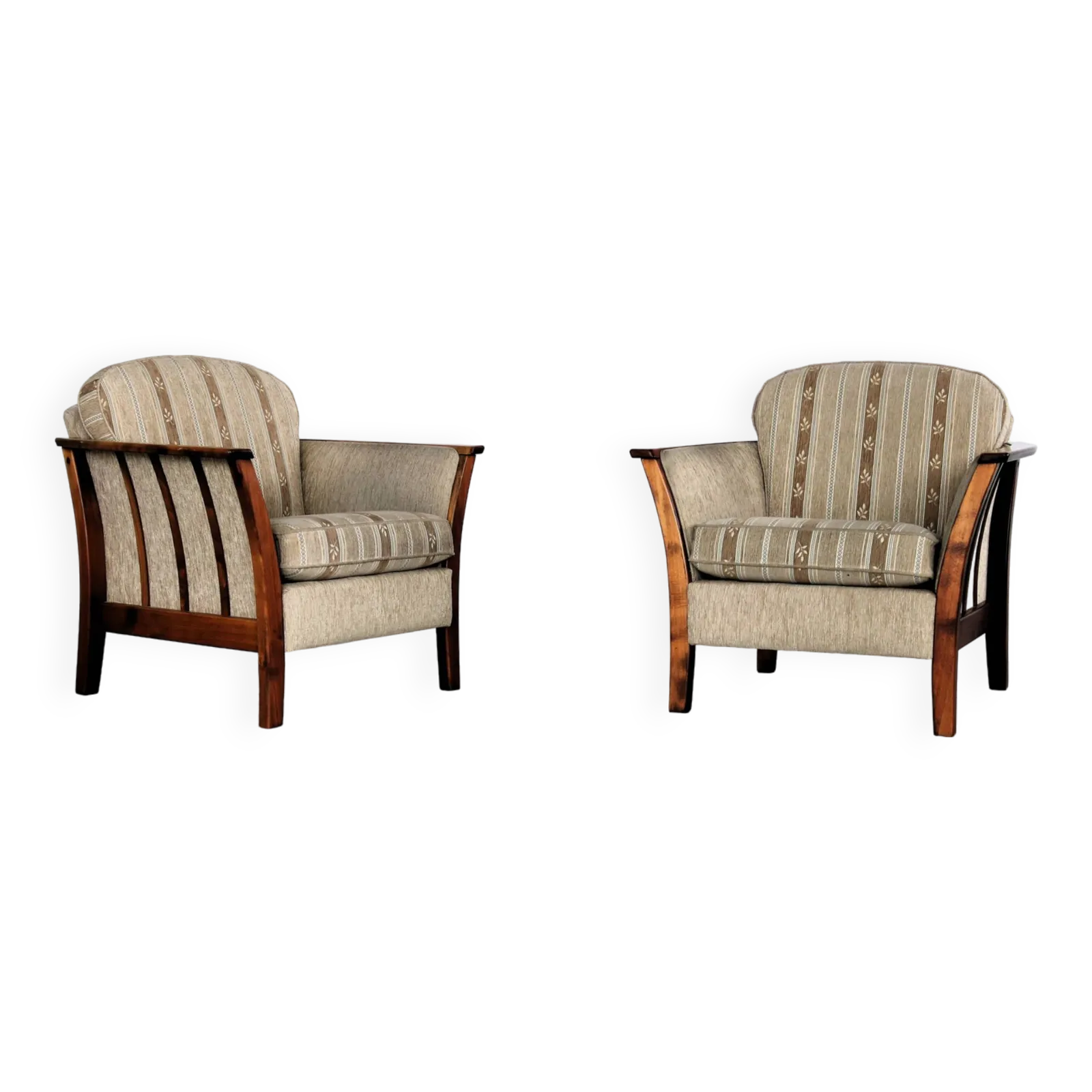 Vintage Fauteuils | Easy Chairs | Jaren 60 | Zweden