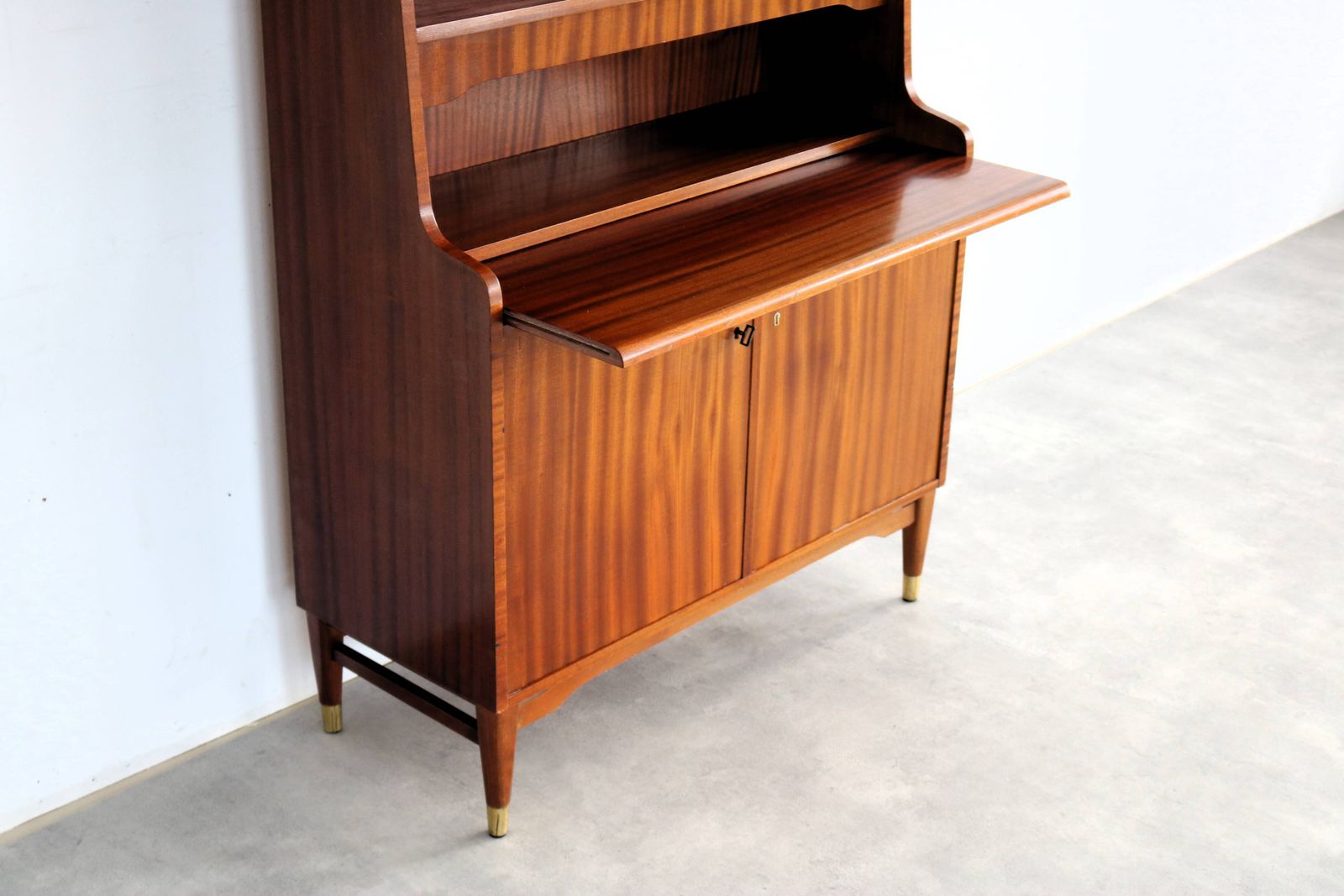 Vintage Secretaire | Wandkast | Jaren 60 | Zweden photo vintage