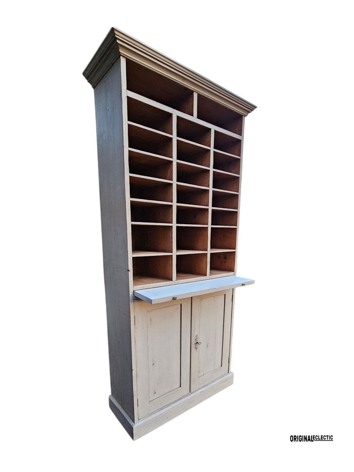 Antique French Haberdashery Cabinet With Pigeon Hole Shelving C1880 photo buy