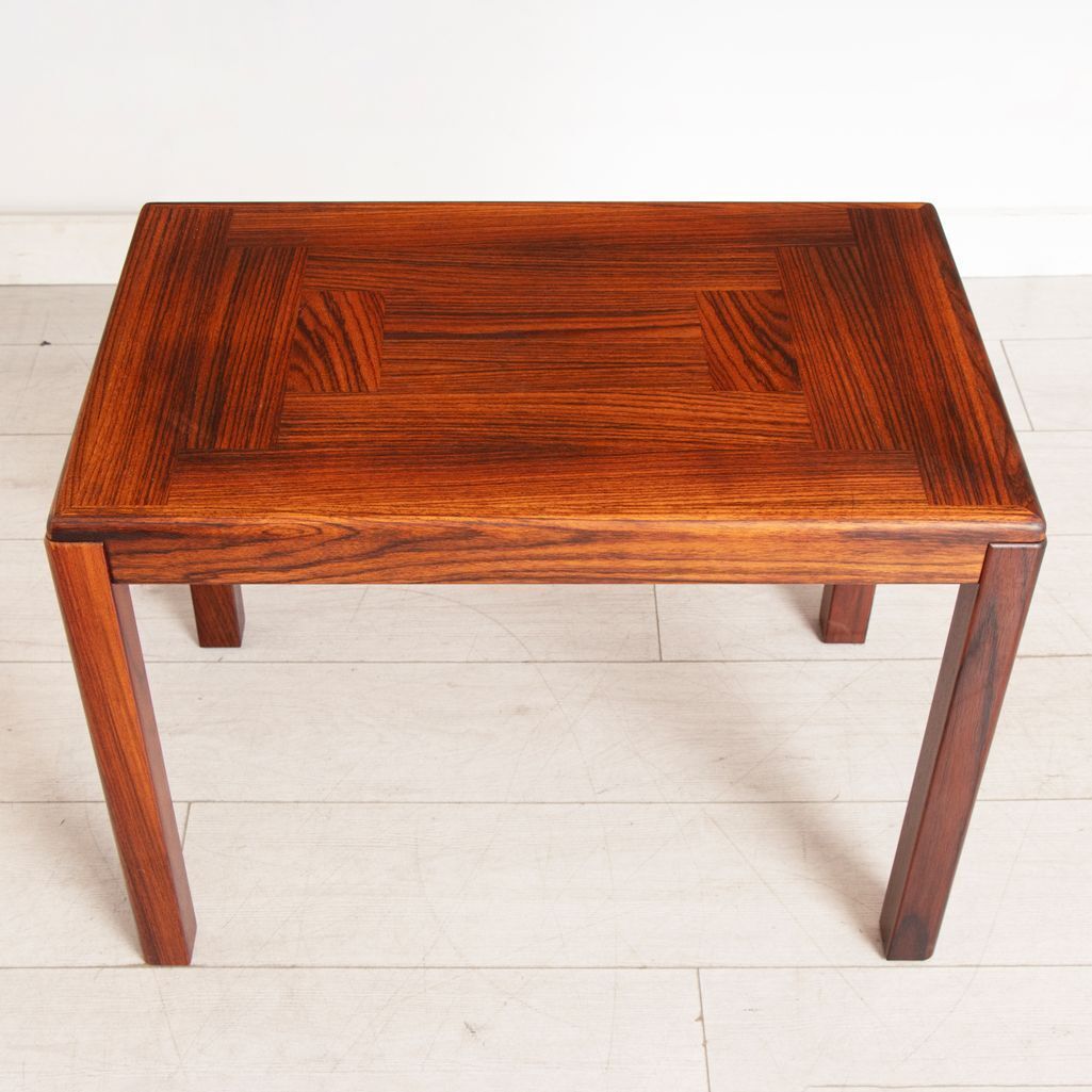 Midcentury Danish Rosewood Coffee Table By Vejle Stole C.1975 photo for sale