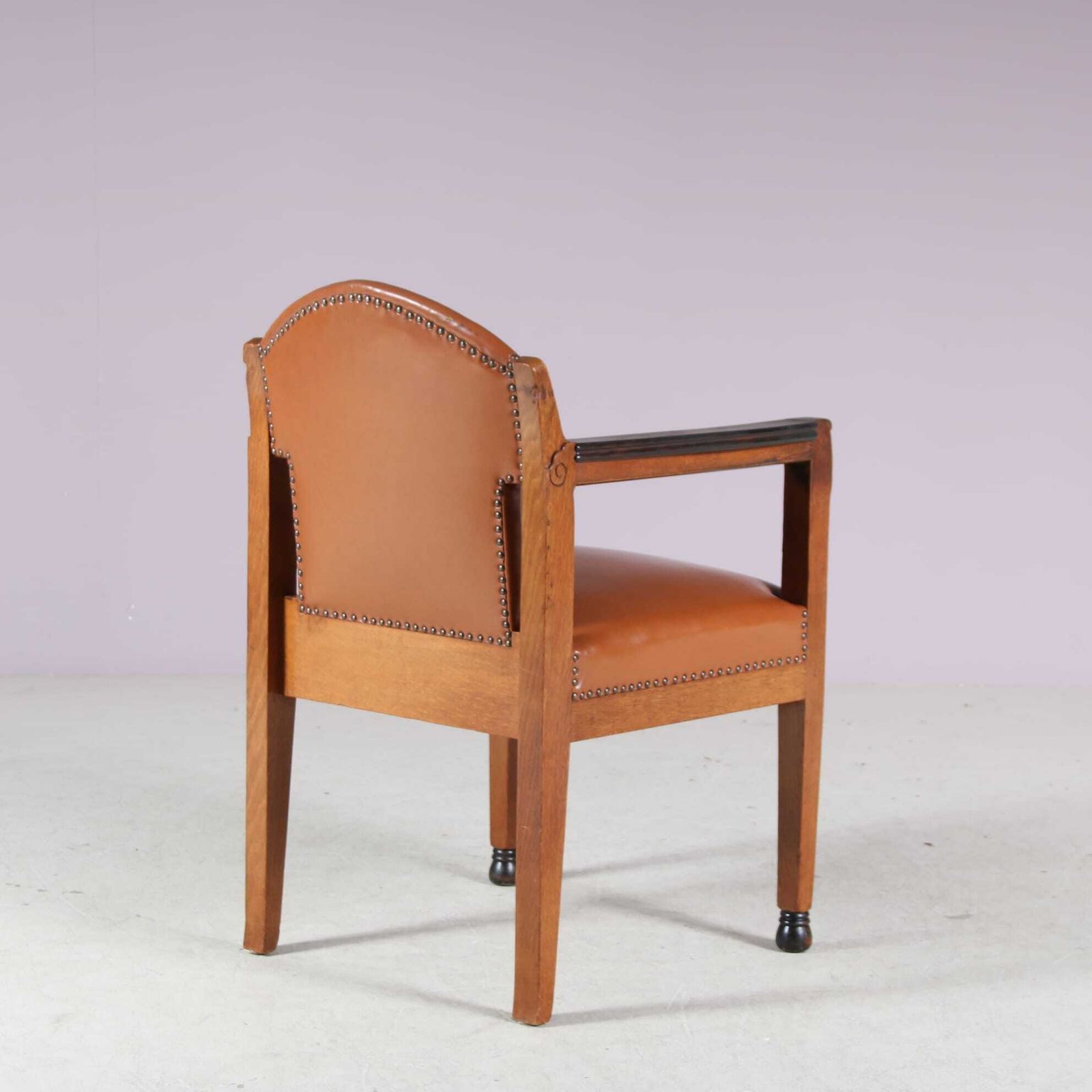1920s Amsterdam School Style Chair By Paul Bromberg For 'T Woonhuys, Amsterdam photo for sale