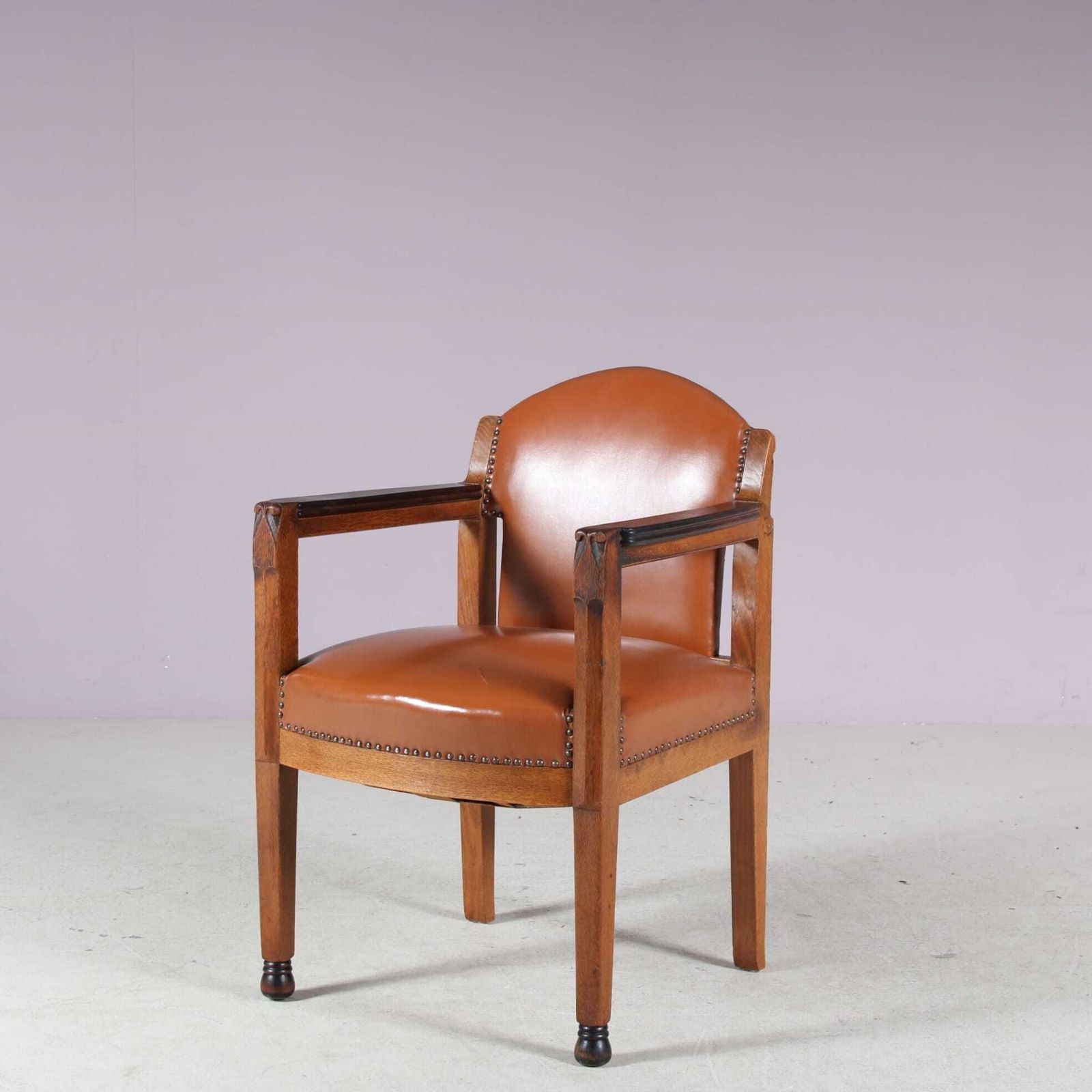 photo furniture 1920s Amsterdam School Style Chair By Paul Bromberg For 'T Woonhuys, Amsterdam
