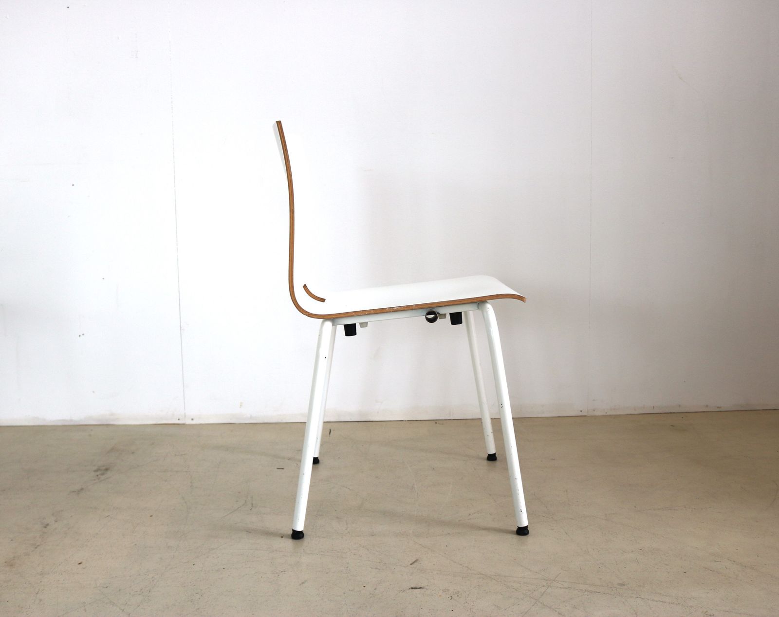 photo for sale Set Van 4 Industriële Stapelstoelen