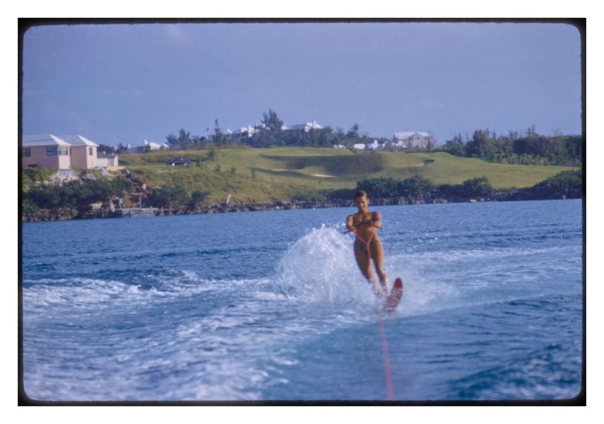 Toni Frissell 'Water Skiing In Acapulco' Unframed Archival Pigment Print photo furniture