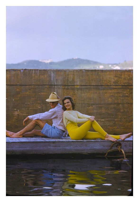 Toni Frissell 'Waterside In Bermuda' Unframed Archival Pigment Print photo furniture