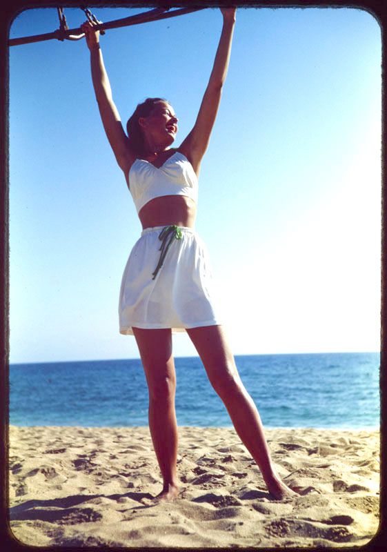 Toni Frissell 'Workout On The Beach' Unframed Archival Pigment Print