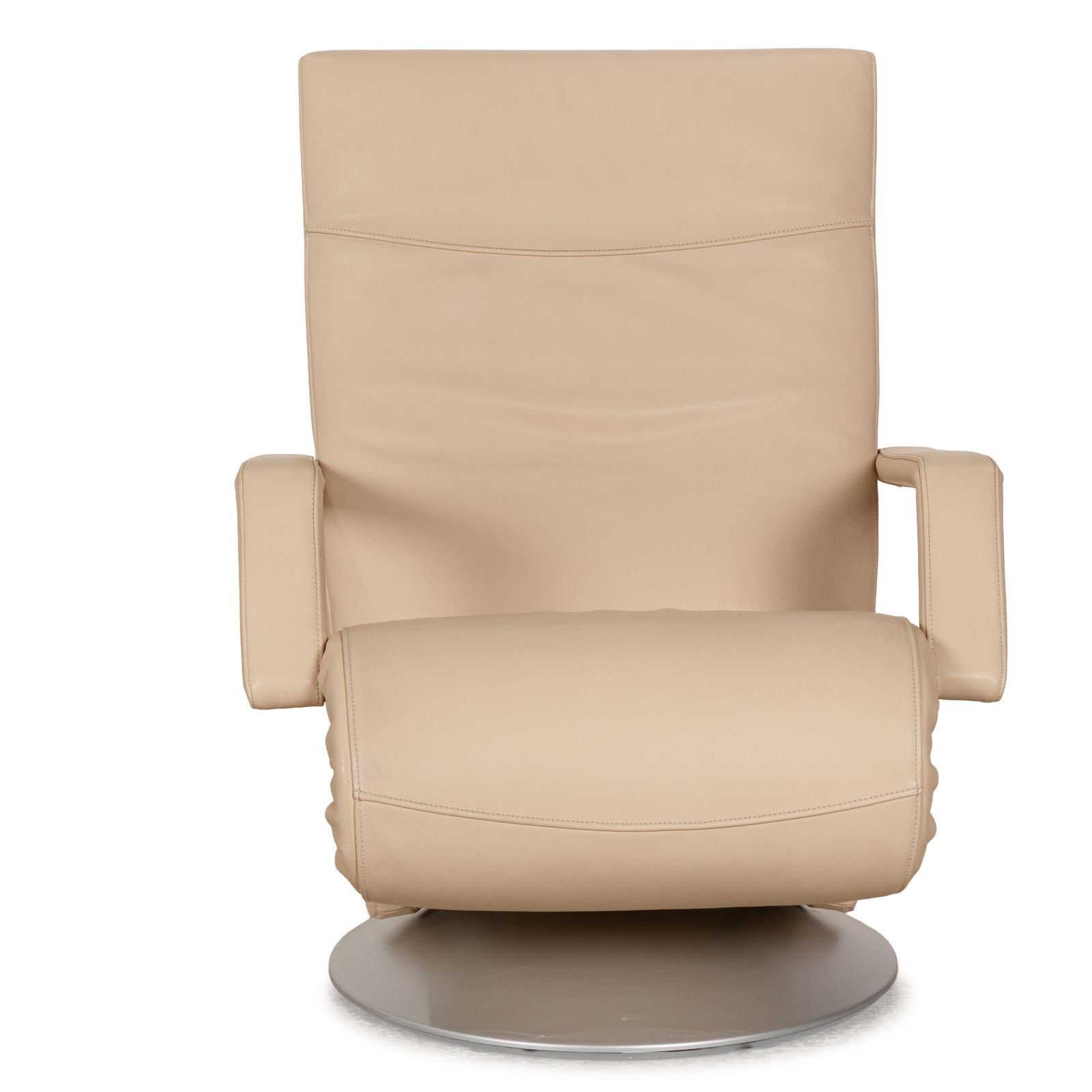 Mobilier Fauteuil Fsm Evolo en cuir crème photo