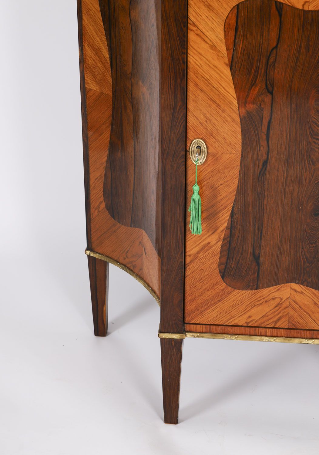 Antique Pair Goncalo Alves & King Wood  Side Cabinets 19th C photo vinterior