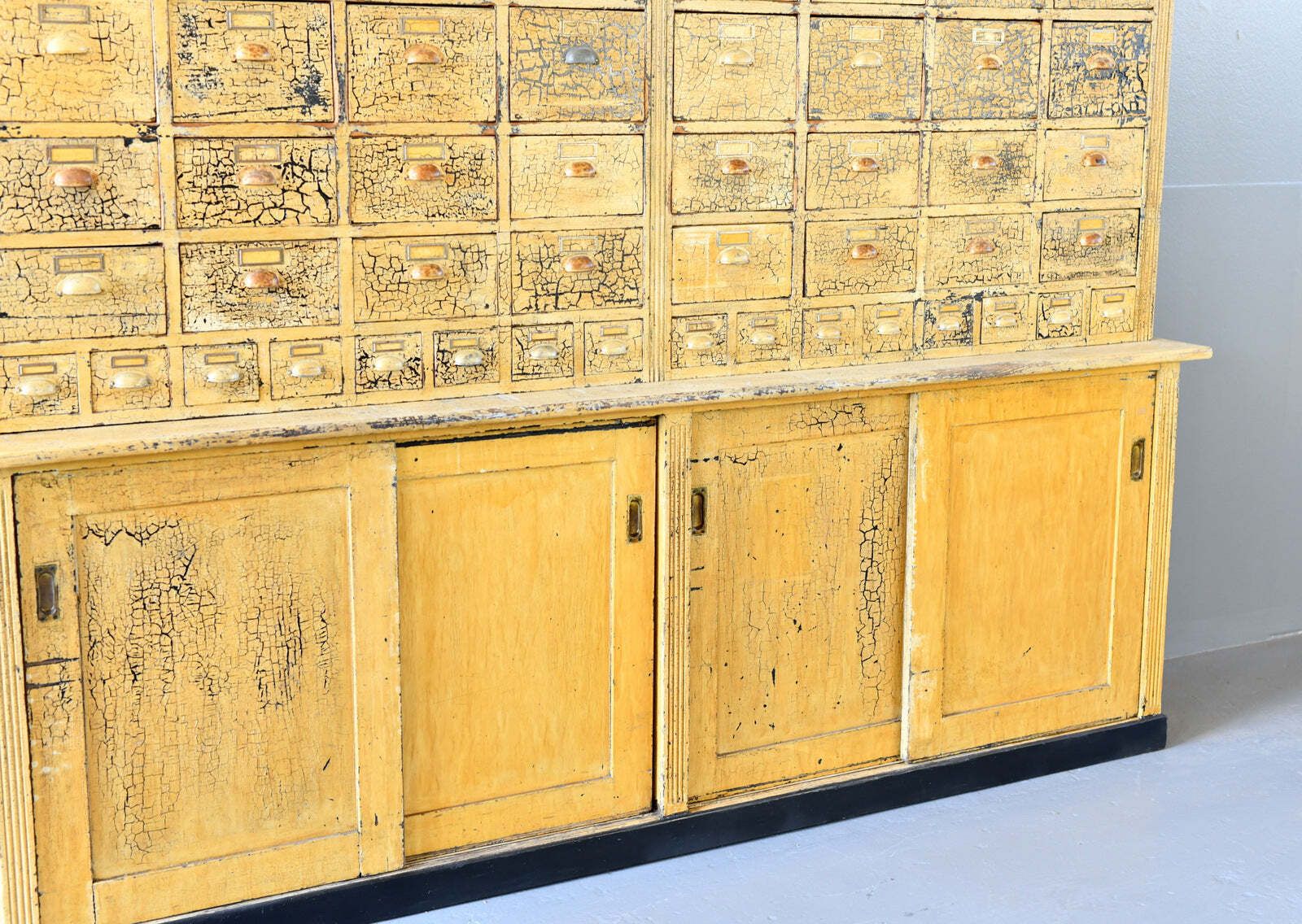 Early 20th Century Bicycle Repair Shop Drawer Cabinet photo Furniture