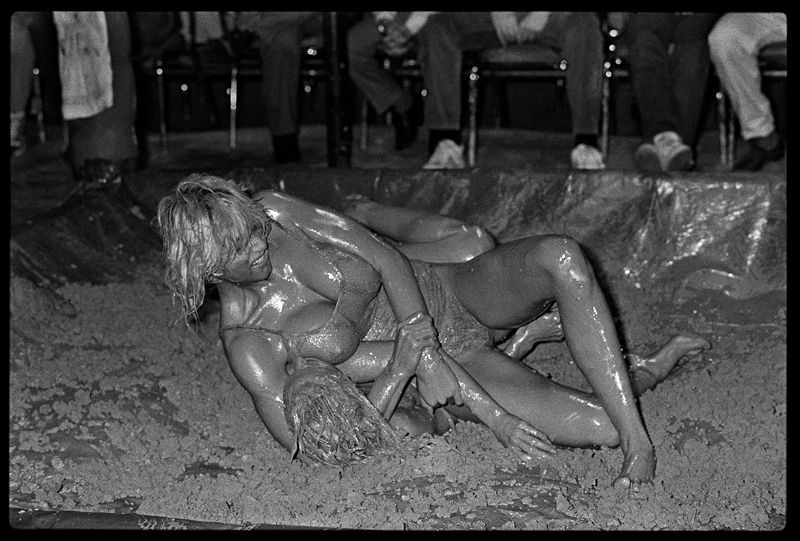 Arthur Steel 'Catfight IV' Unframed Silver Gelatin Fibre Print