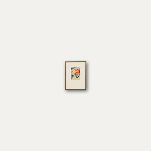 August Ludwig Schmitt (1882 1936) Early 20th Century Oil Pastel, Spiral Study photo vinterior