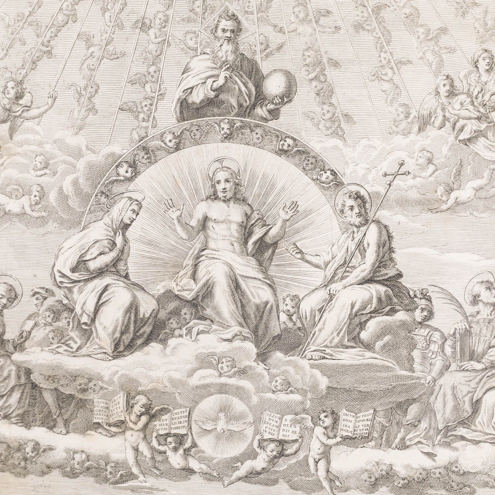 After Raphael (1483 1520) Engraving, Disputation Of The Holy Sacrament photo Art