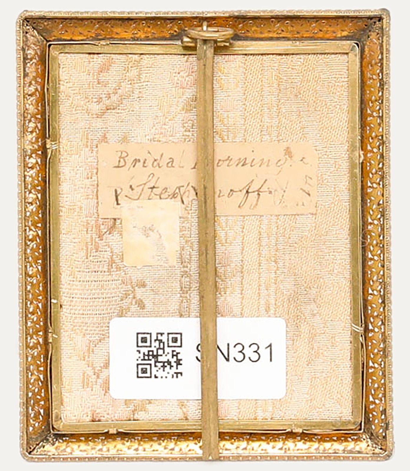 Francis P. Stephanoff (1790 1860) Miniature Watercolour, The Bridal Morning photo for sale