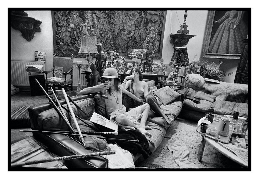 Arthur Steel 'The Party’s Over' Unframed Silver Gelatin Fibre Print photo furniture