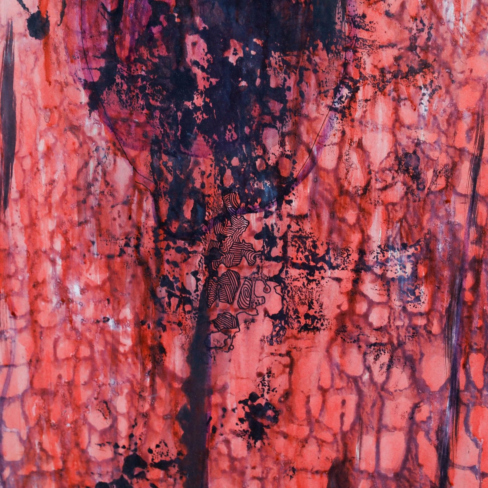 Framed 20th Century Watercolour The Red Boiler Suit photo for sale