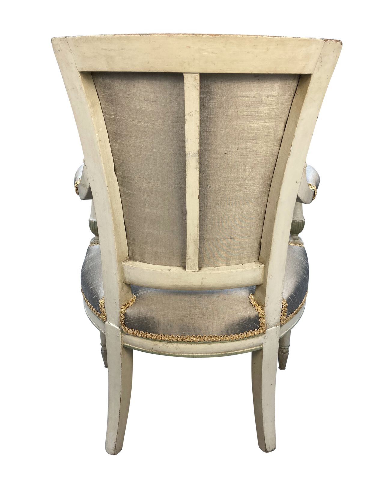 A Pair Of French Directoire Style Painted Armchairs photo Furniture