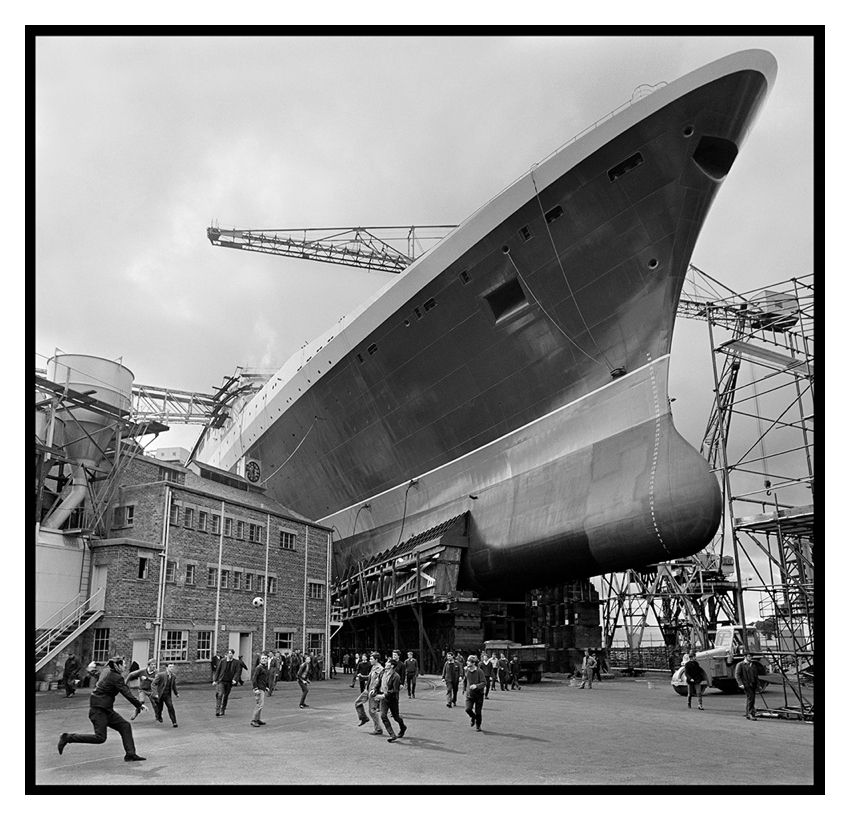 Arthur Steel 'The Qe II' Unframed Silver Gelatin Fibre Print photo furniture