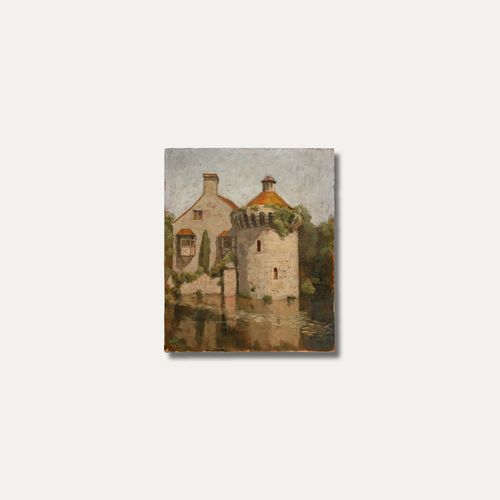 Jean Renow 20th Century Oil, Scotney Castle photo 157.0