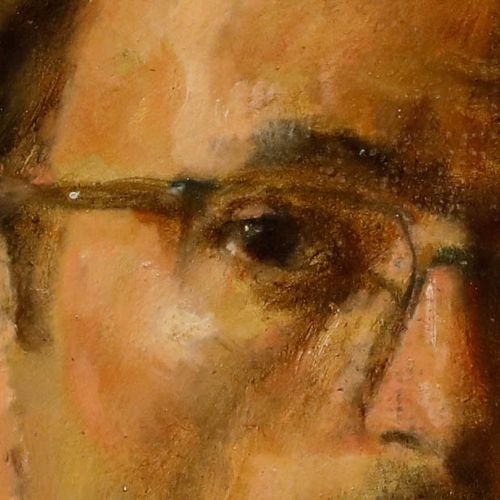 George Weissbort (1928 2013) 20th Century Oil, A Short Gasp photo Art