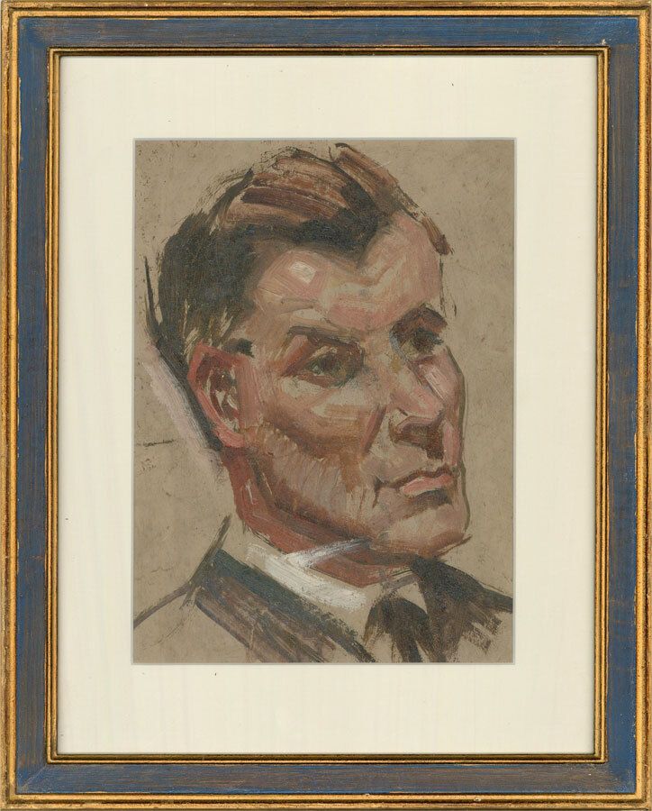 Arthur Spoon (1873 1962) Early 19th Century Oil, Portrait Of A Man