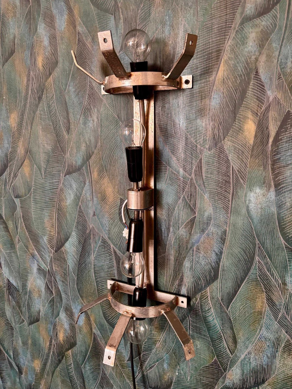 photo for sale A Pair Of Xxl Murano Wall Lamps By Carlo Nason For Mazzega