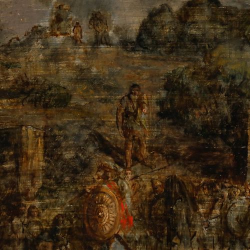 George Weissbort (1928 2013) 20th Century Oil, The Prosecution photo Art