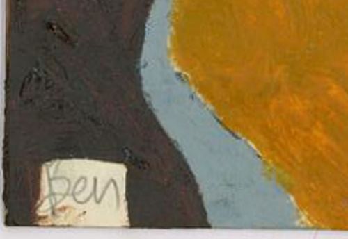 Ben Carrivick Contemporary Oil, Abstract Dress photo Art