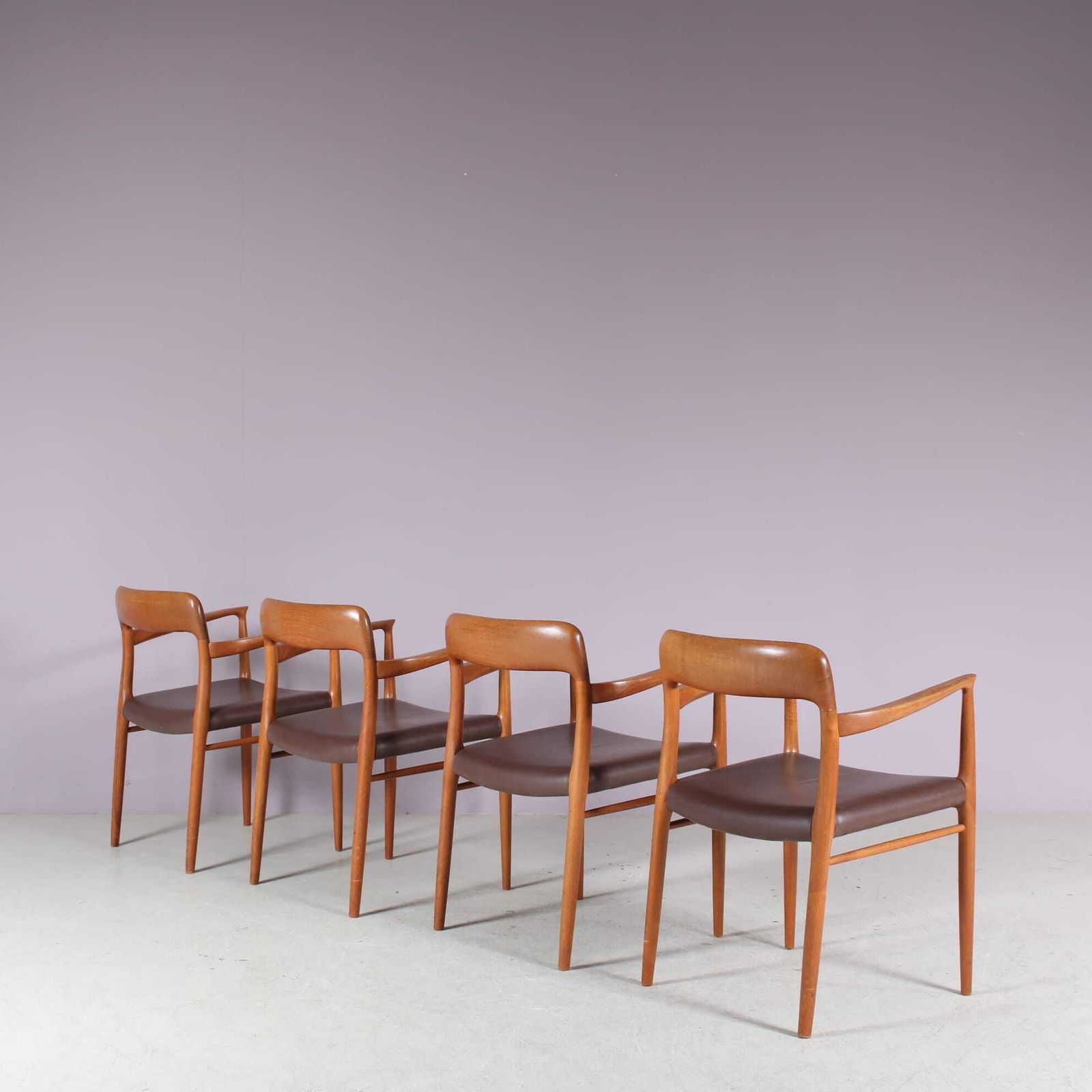 Model 56 Dining Chairs By Niels Otto Moller For Moller, Denmark photo 3532.0