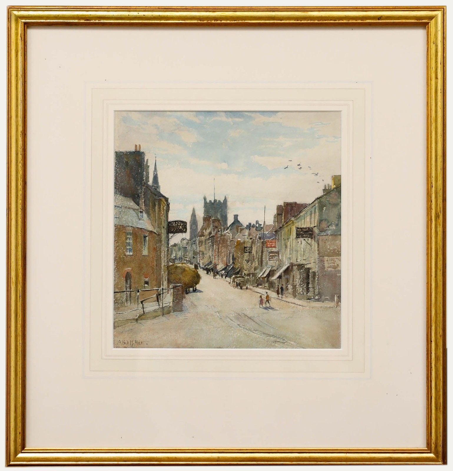 Alfred Henry Hart (1866 1953) 1931 Watercolour, Dorchester
