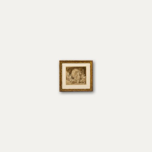 Henry Pierce Bone (1779 1855) Early 19th Century Watercolour, Look Of Love photo buy