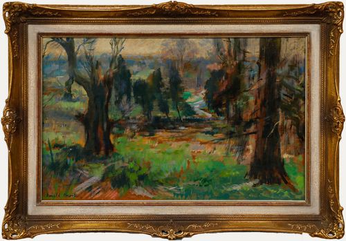 Ronald Morton (B.1918) 1951 Oil, Autumn Paradise