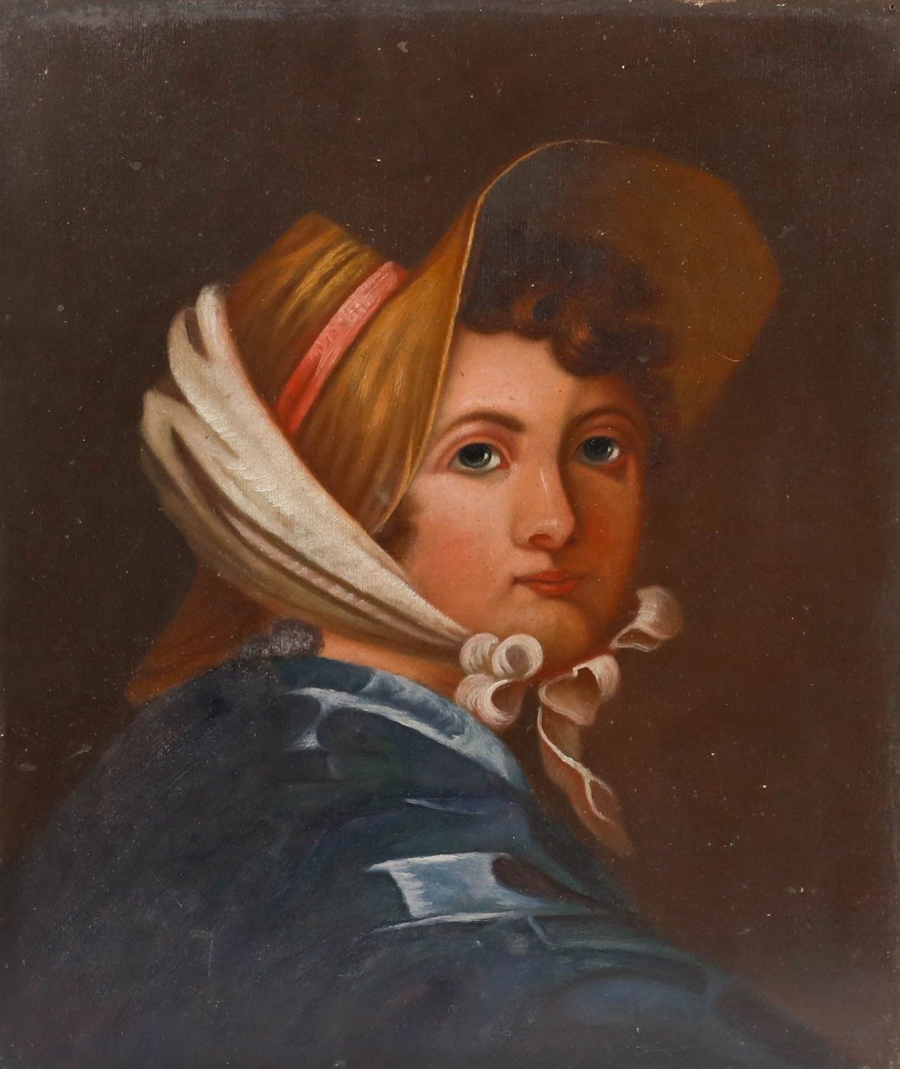 After Samuel Woodforde Ra (1763 1817) Late 19th Century Oil, Wood Nymph