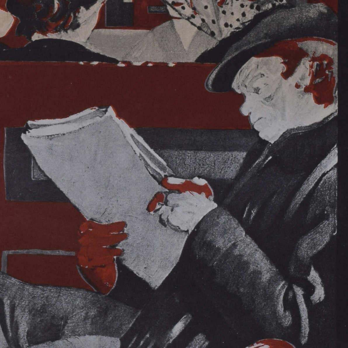 London Transport Posters, Original Vintage Poster By Mervyn Laurence, 1976 photo Art