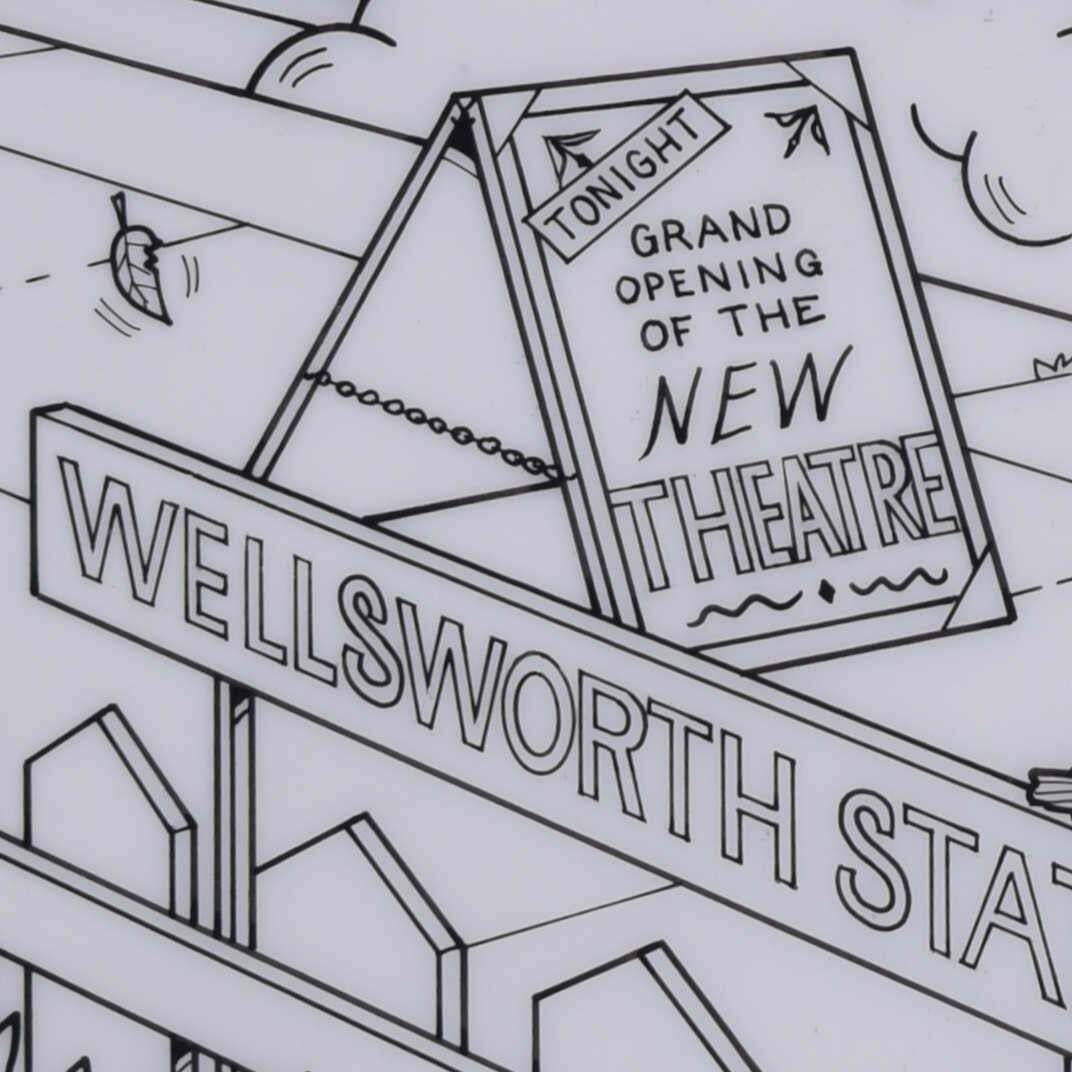 Thomas The Tank Engine At Wellsworth Station, Original Ink On Cell Illustrations, C.1995 photo 285.0