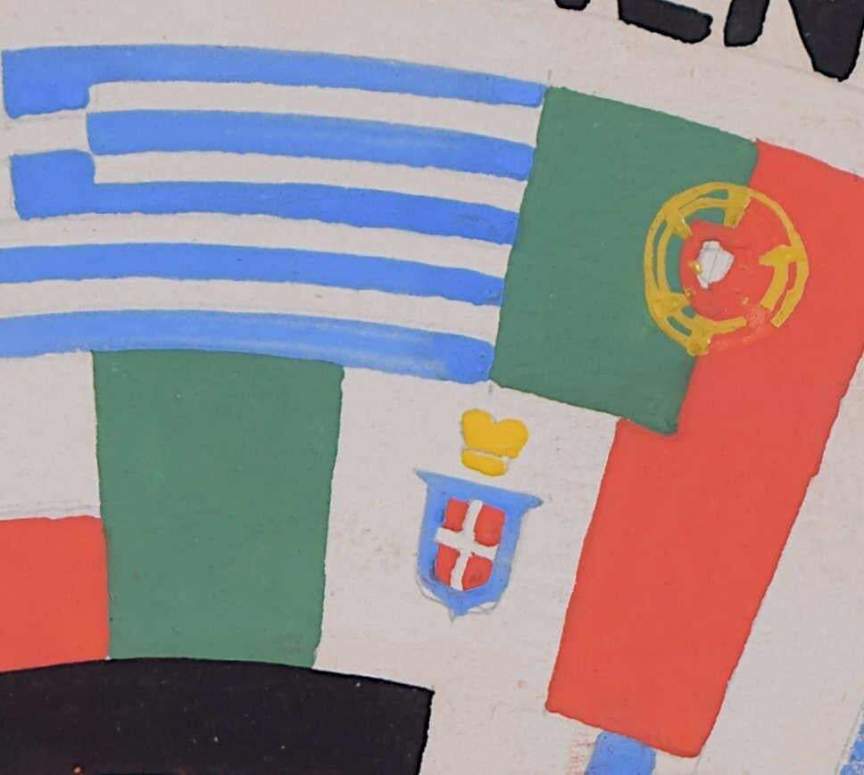 Holidays On The Continent, 1930s Railway Poster Design By A. E. Halliwell photo Art