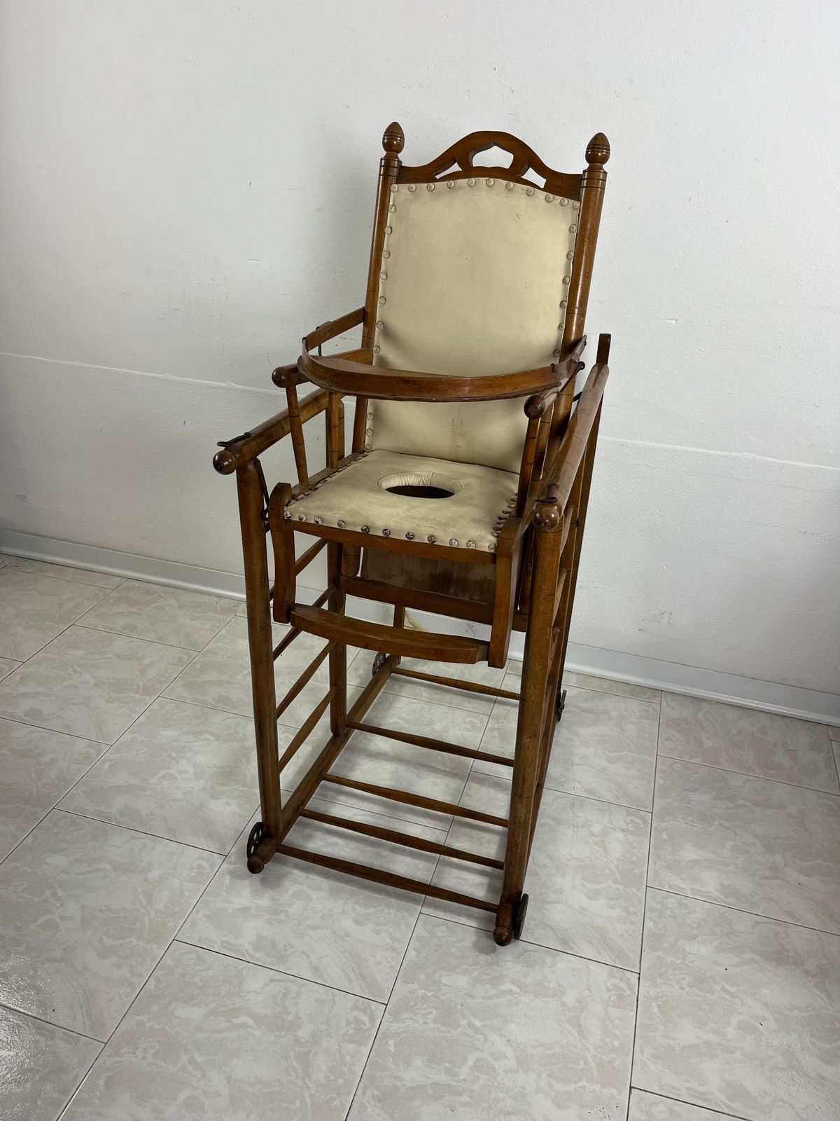 Italian Child's Chair/Rocking Mid Century 1930s photo furniture