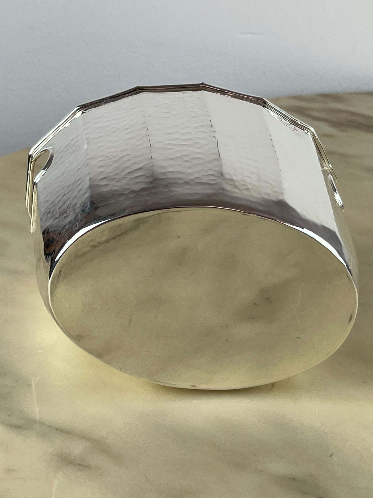 Silver Plated Ice Bucket By Cassetti, Made In Italy, 1980s photo vinterior