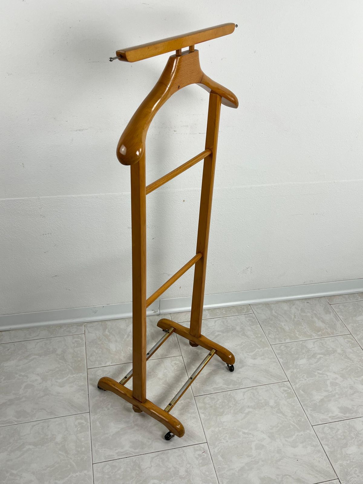 Mid Century Coat Rack Attributed To Fratelli Reguitti Italian Design 1950s photo for sale
