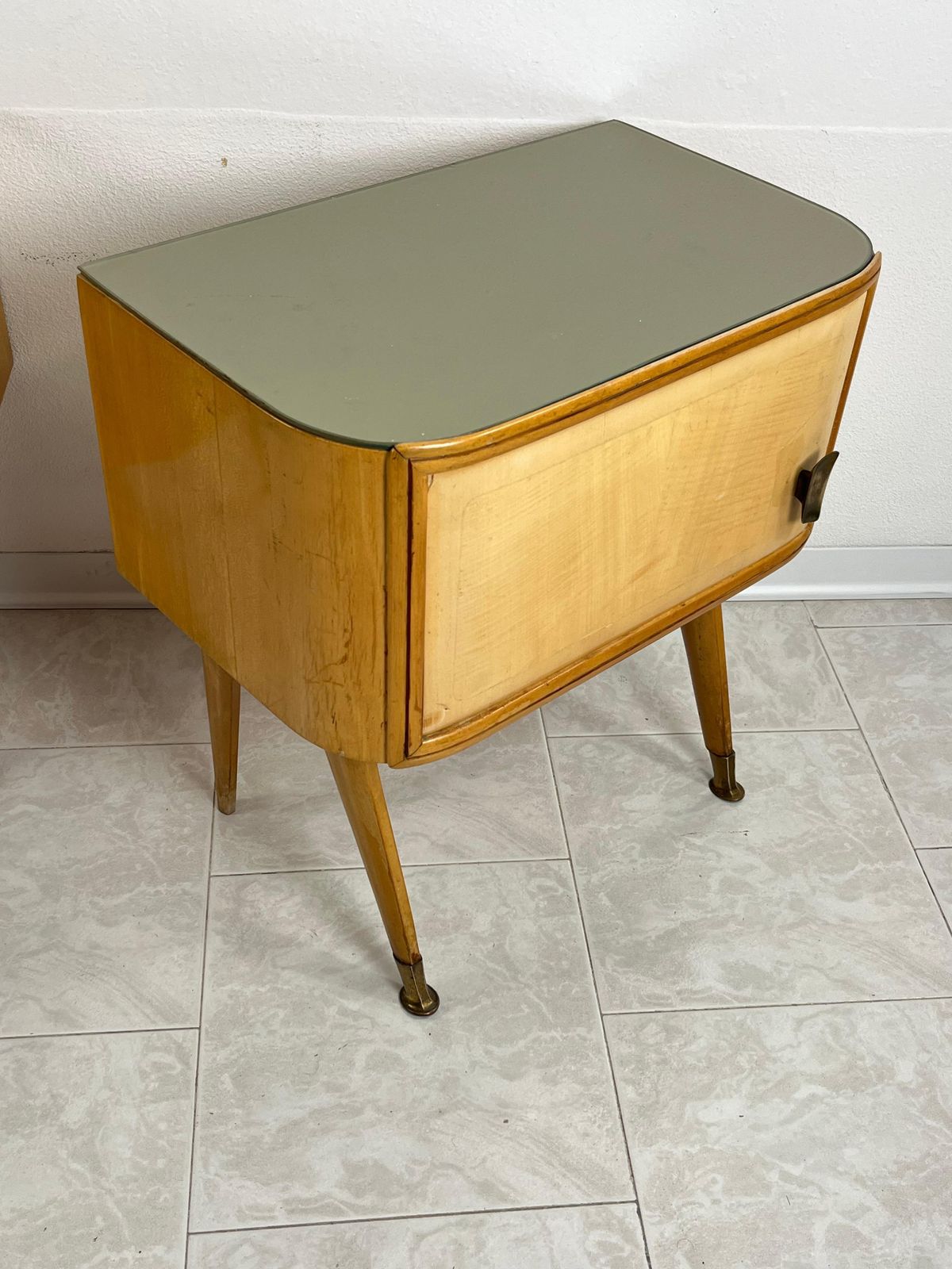 Set Of 2 Mid Century Bedside Tables Attributed To Vittorio Dassi 1959 photo Furniture